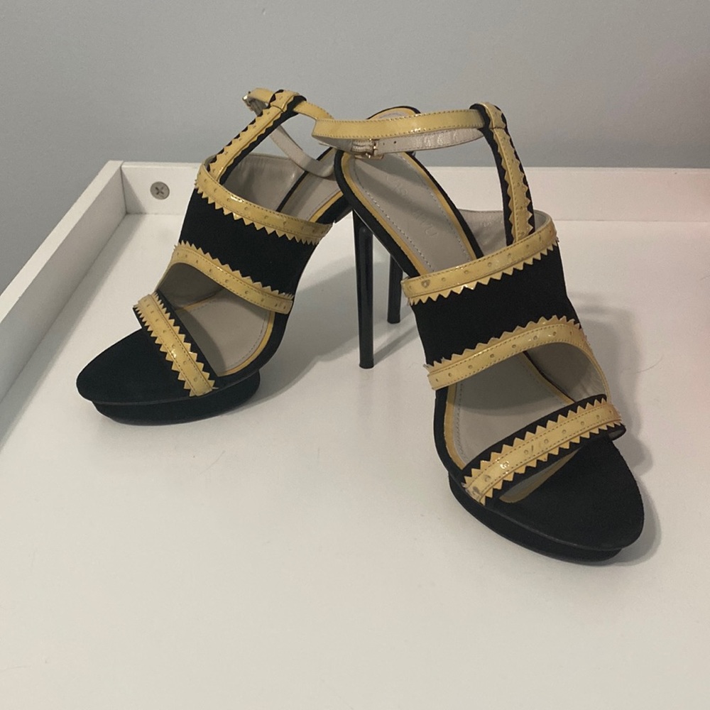 Jason Wu Blake suede and patent heels